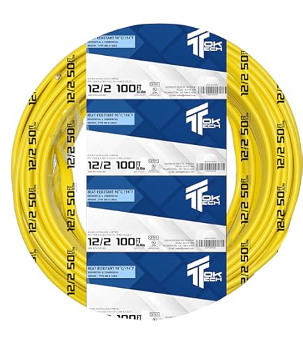 Amazon.com: Cerrowire 147-1602BR 50-Foot 12/2 NM-B Solid