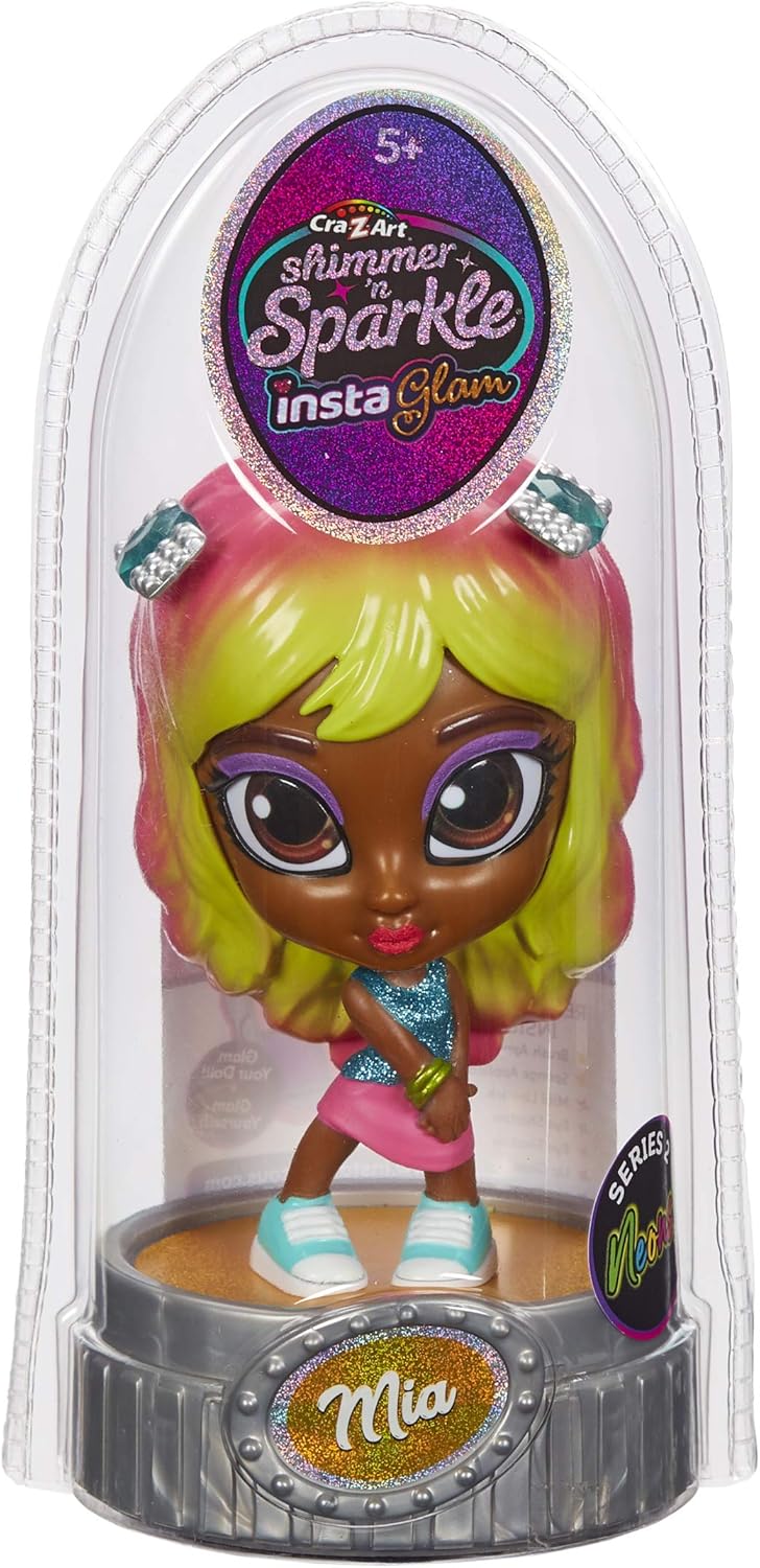 Shimmer and Sparkle 07421 InstaGlam Dolls-Mia, Red - Image 3