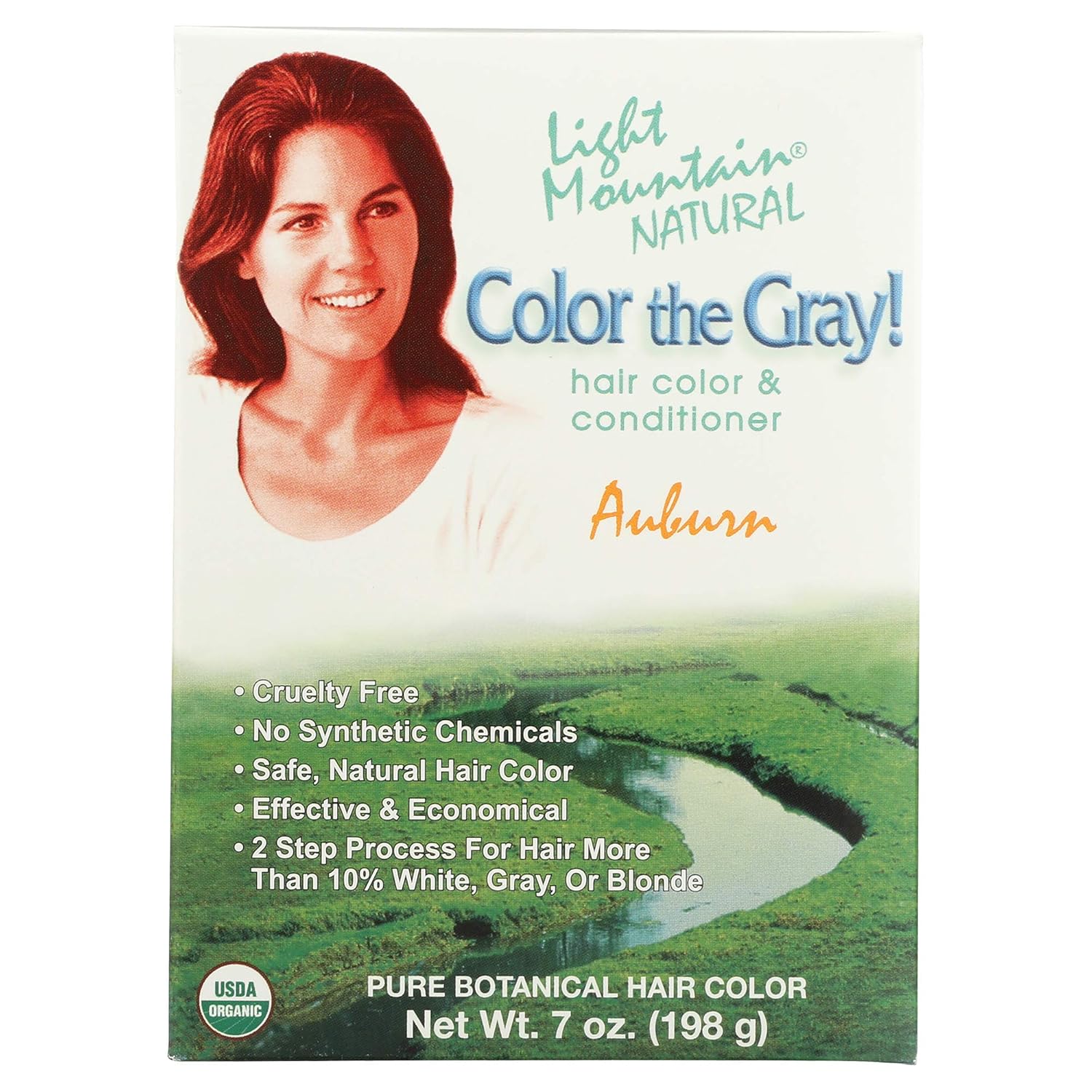 Amazon Com Light Mountain Natural Color The Gray Hair Color