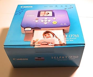 canon selphy cp760 photo printer