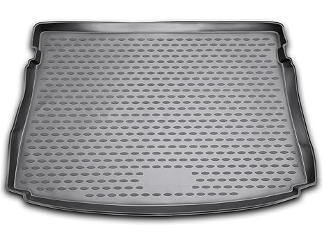 AD Tuning TM30007 Passform Gummi Kofferraumwanne, Rutschfest, schwarz