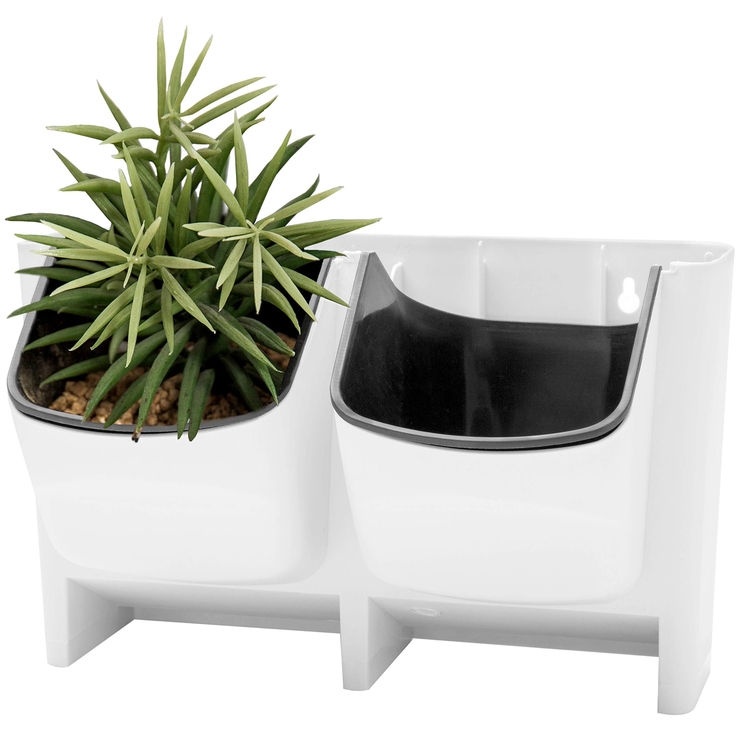 MyGift Vertical Living Wall Planter for Indoor Outdoor Herb Vegetable