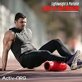 The Glowhouse ActivNRG Fitness Foam Roller Red 33cm 14cm Diameter 700g view 4