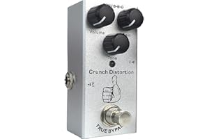OULFOT Crunch Distortion Mini electric guitar effects Single Type Vintage Overdrive guitar pedal DC 9V True Bypass (Crunch Distorion)