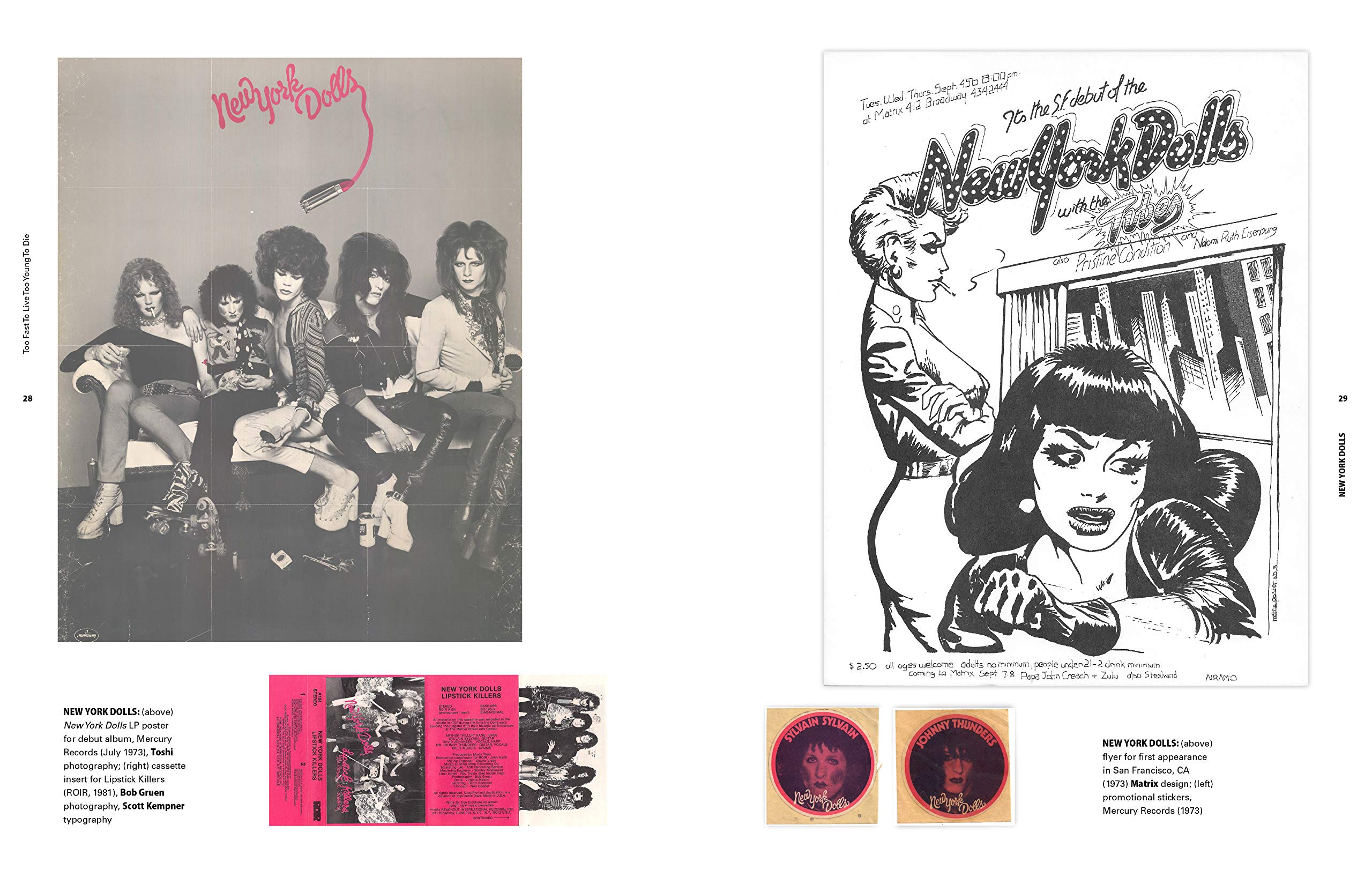 Too Fast To Live Too Young To Die Punk Post Punk Graphics 1976 1986 Krivine Andrew Amazon Com Books