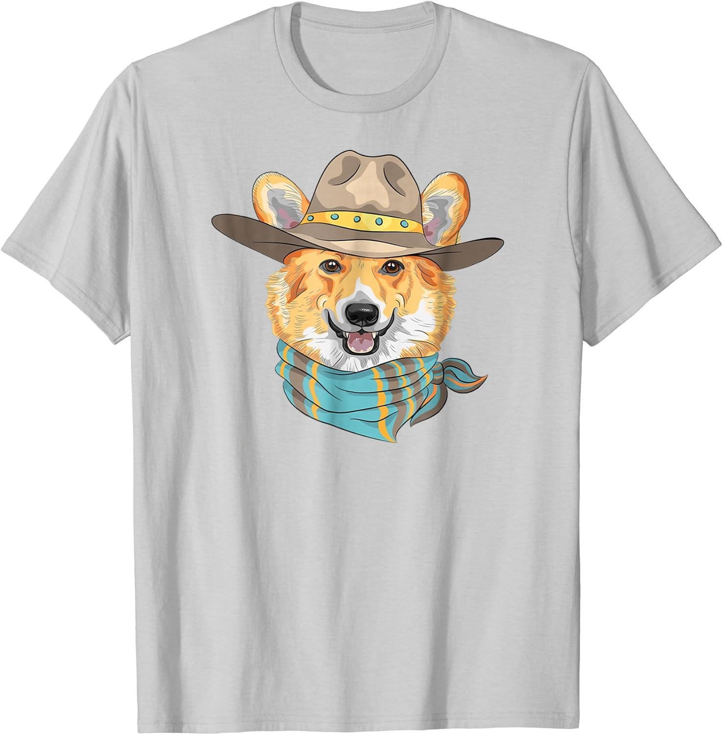 Amazon.com: Corgi T-Shirt For Men Women Kids Clothing: Clothing