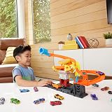 Hot Wheels Let's Race Netflix City Toy Car Track Set Cobra Attack 1:64 HTN81 view 2