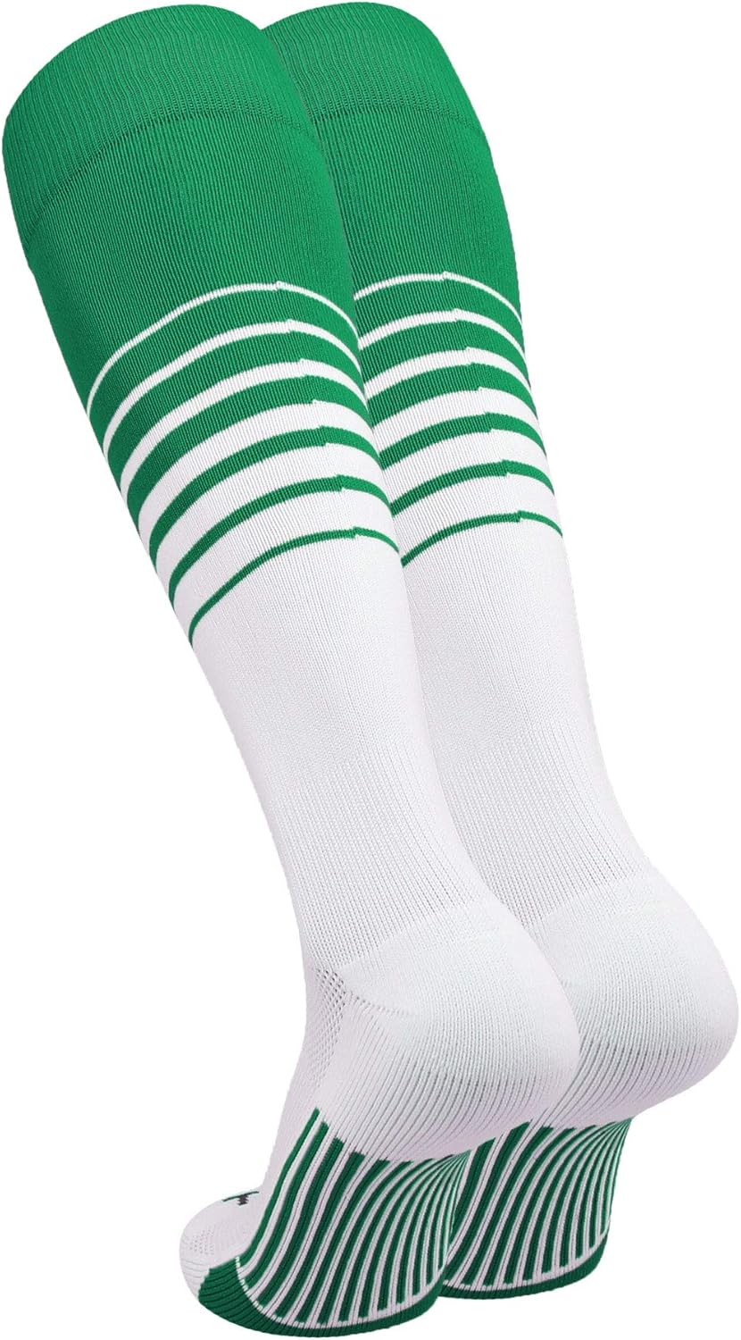 TCK Sports Elite Breaker Soccer Socks with Extra Cross-Stretch for Shin Guards (Multiple Colors) : Clothing