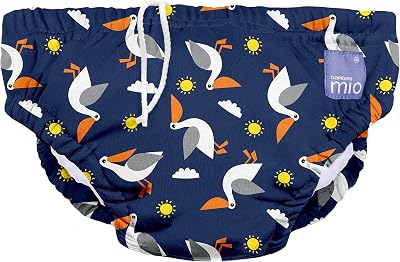 Bambino Mio Baby Toddler Reusable Swim Nappy Pant Pelican Pier 2-3 Years