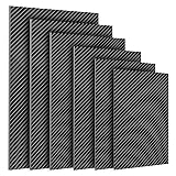Kalolary Carbon Fiber Sheet 200 X 300 X2.5MM,3K