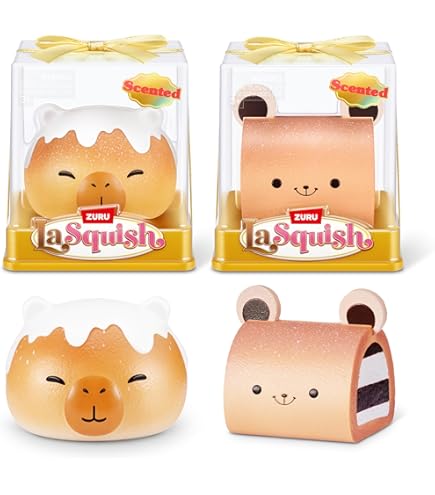 Amazon.com: JA-RU Mini Foamie Axolotl Smushy Foodie (12 Axolotls