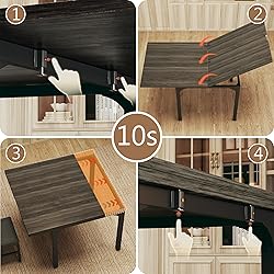 7-Piece Dining Table Set for 4-6, Extendable
