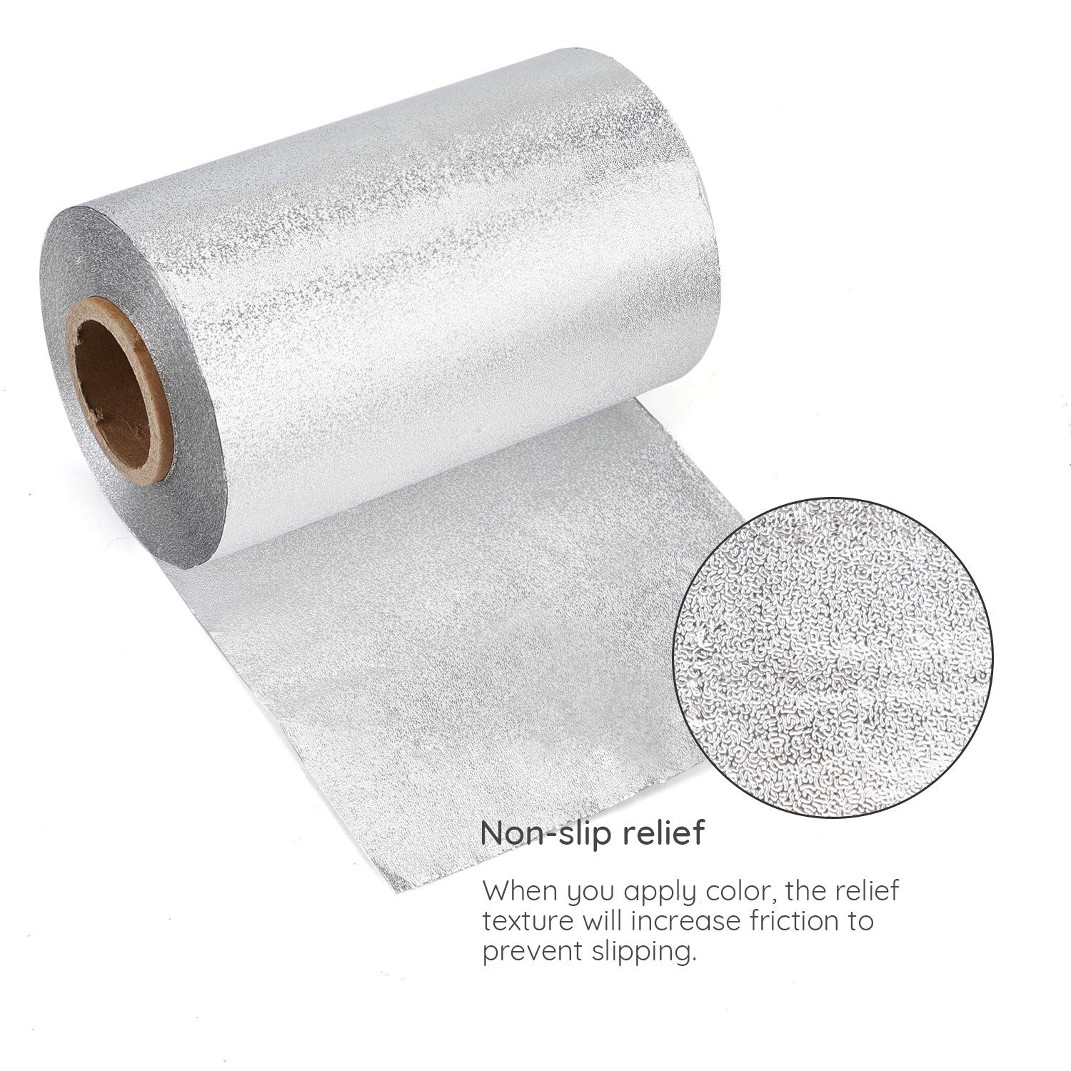 Foil Roll for Hair, Segbeauty Aluminum Foil for Hair Professional Embossed Hair Foil Roll Hair Coloring Highlighting Foils for Balayage Bleaching Hair Salon (120mm x50m) : Beauty