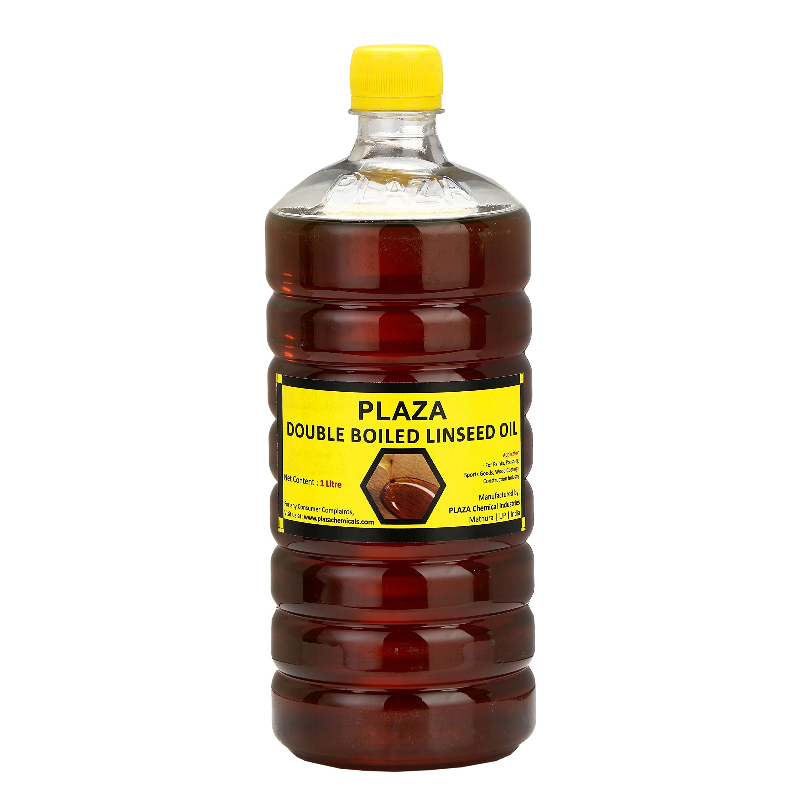 PLAZA - Double Boiled Linseed Oil - 1 Litre Pack