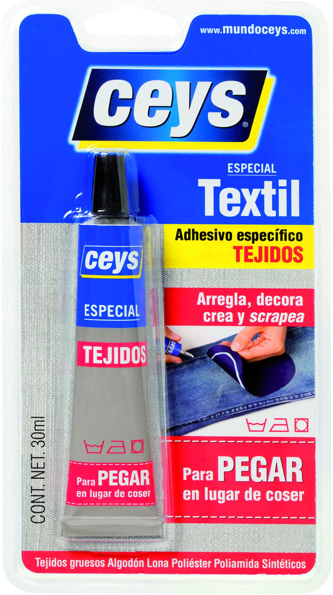 ceys 501024 TEXTILCEYS Blister 30ML