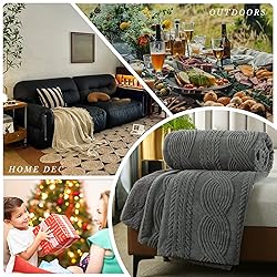 PU MEI Sherpa Throw Blanket for Couch Sofa