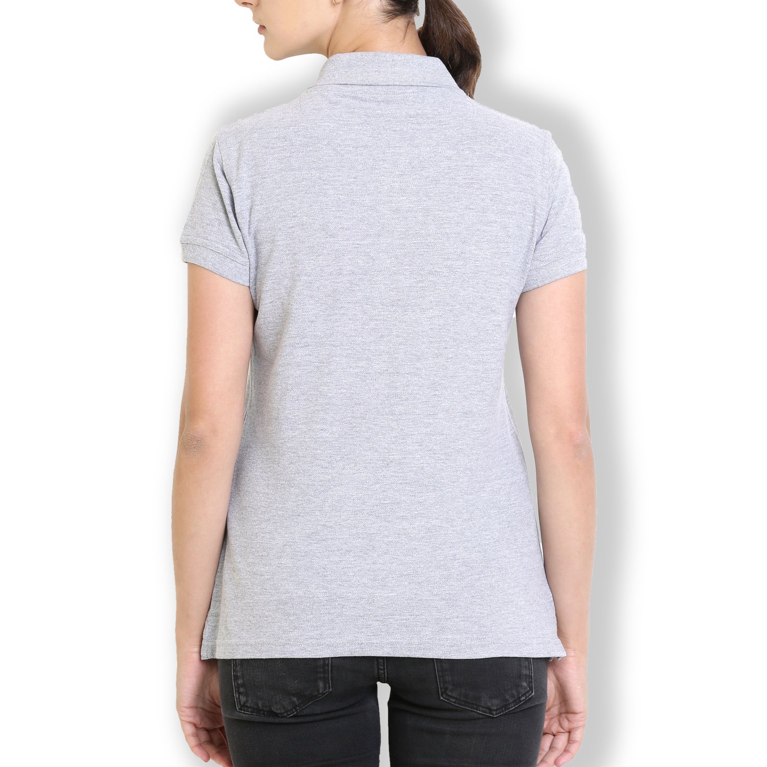 polo nation women solid cotton polo t-shirt pack of 3