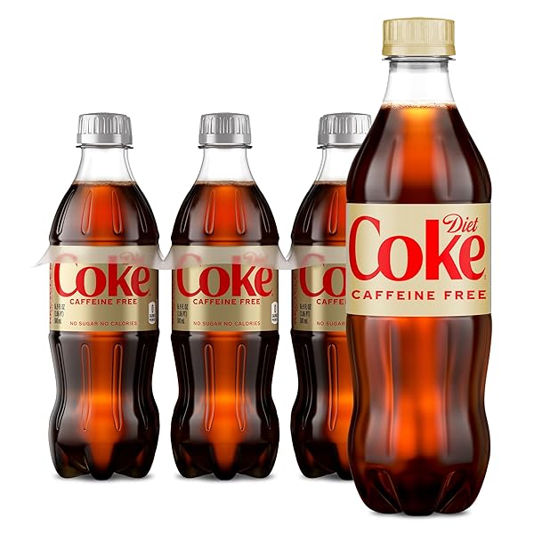 DIET COKE CAFFEINE FREE SODA SOFT DRINK, 16.9...