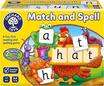 Orchard Toys Match and Spell Game Alphabet Spelling Word Building