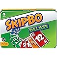 Mattel Games, Skip Bo, tin Box Version, sequencying Card Games, Strategy and Fun, for Ages +7, German Version, L3671