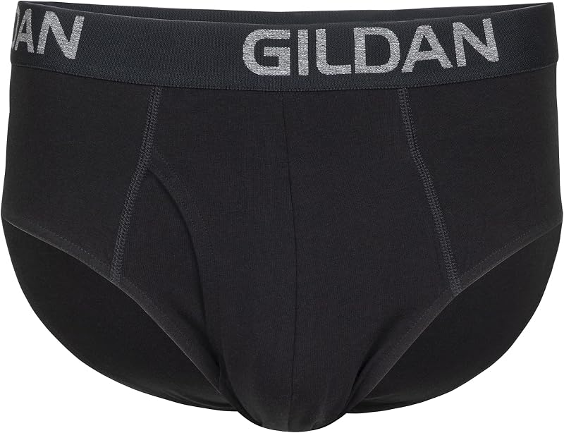 Lot de 5 Slips en Coton Extensible pour Homme, Large