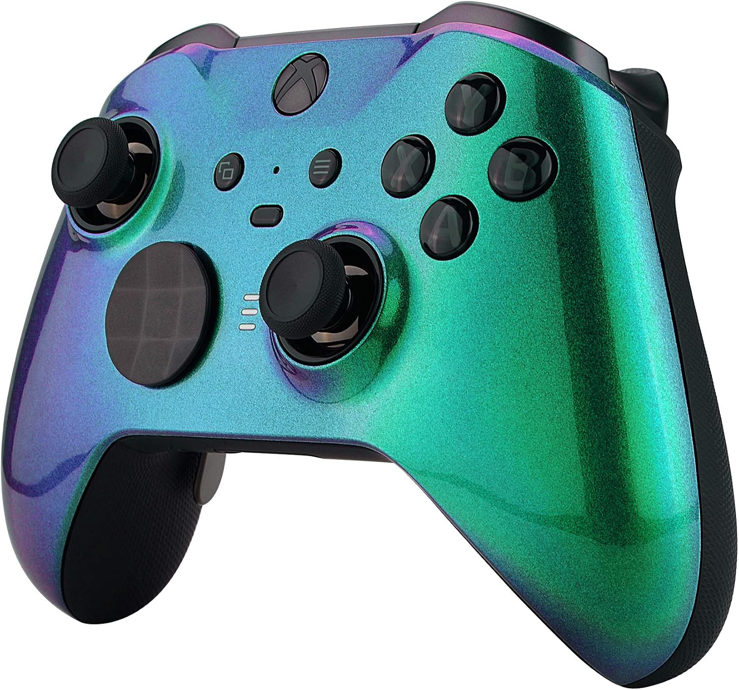 eXtremeRate Chameleon Green Purple Faceplate Cover - Image 5