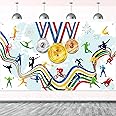 HOWAF International Sports Banner Decoartions for Go for the Gold Canada 2026 Winter Sports Events Party Supplies, Winter Gam