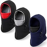 Suhine Balaclava Fleece Ski Hunting Mask Winter with Hat Neck Cover Windproof Face Covers for Men Women Cold Weather Warmer