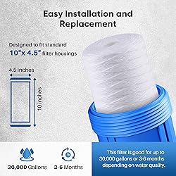 PUREPLUS 5 Micron 10 x 4.5 Whole House String Wound