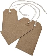 Swift Brown Card Clothing Parcel Labels 108x54mm Pack of 1000 view 7