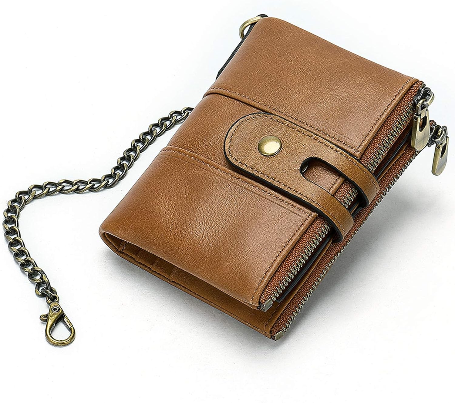 mens coin pouch with chain