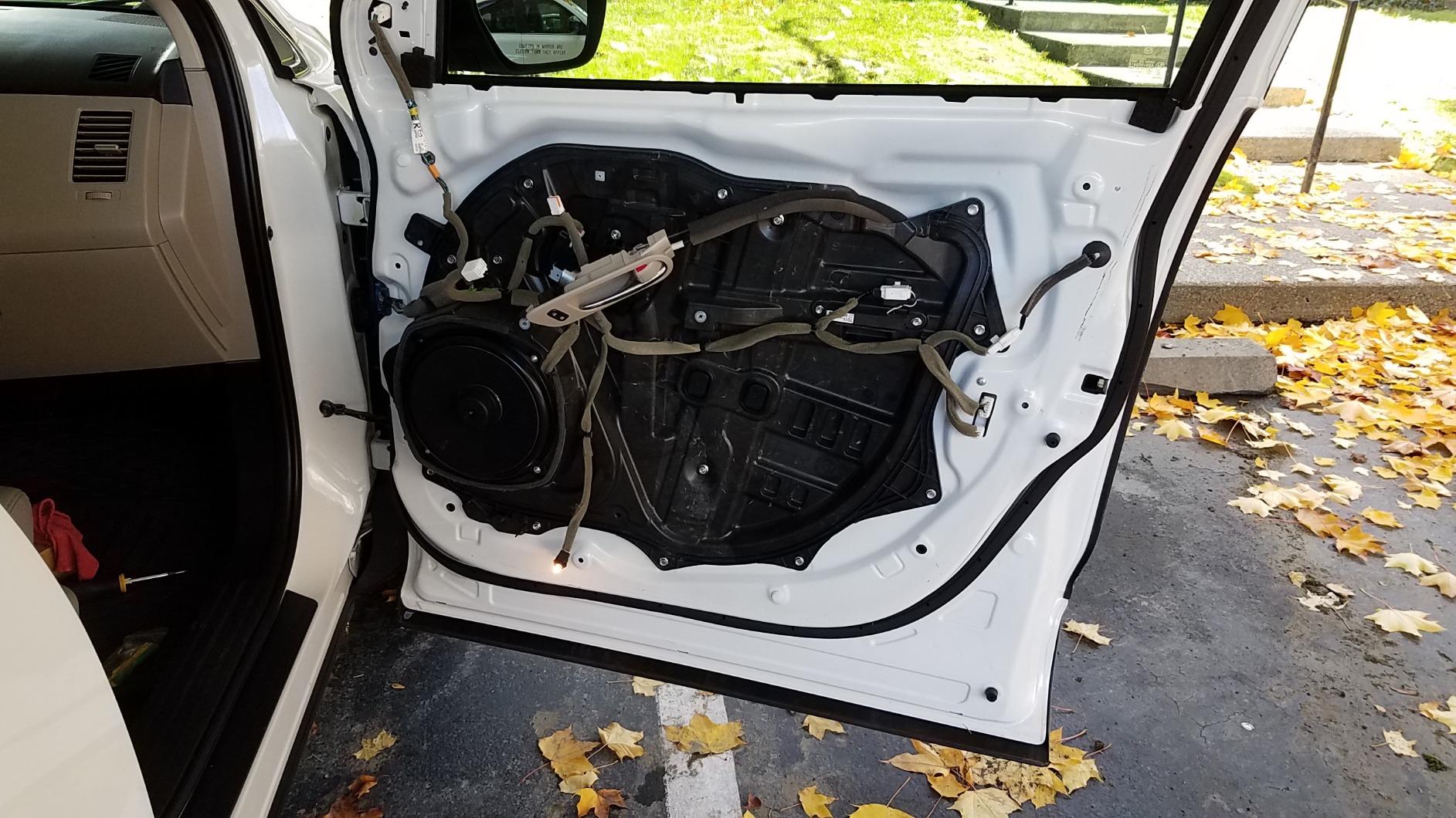 CX9 window motor making a grinding noise? Easy fix!