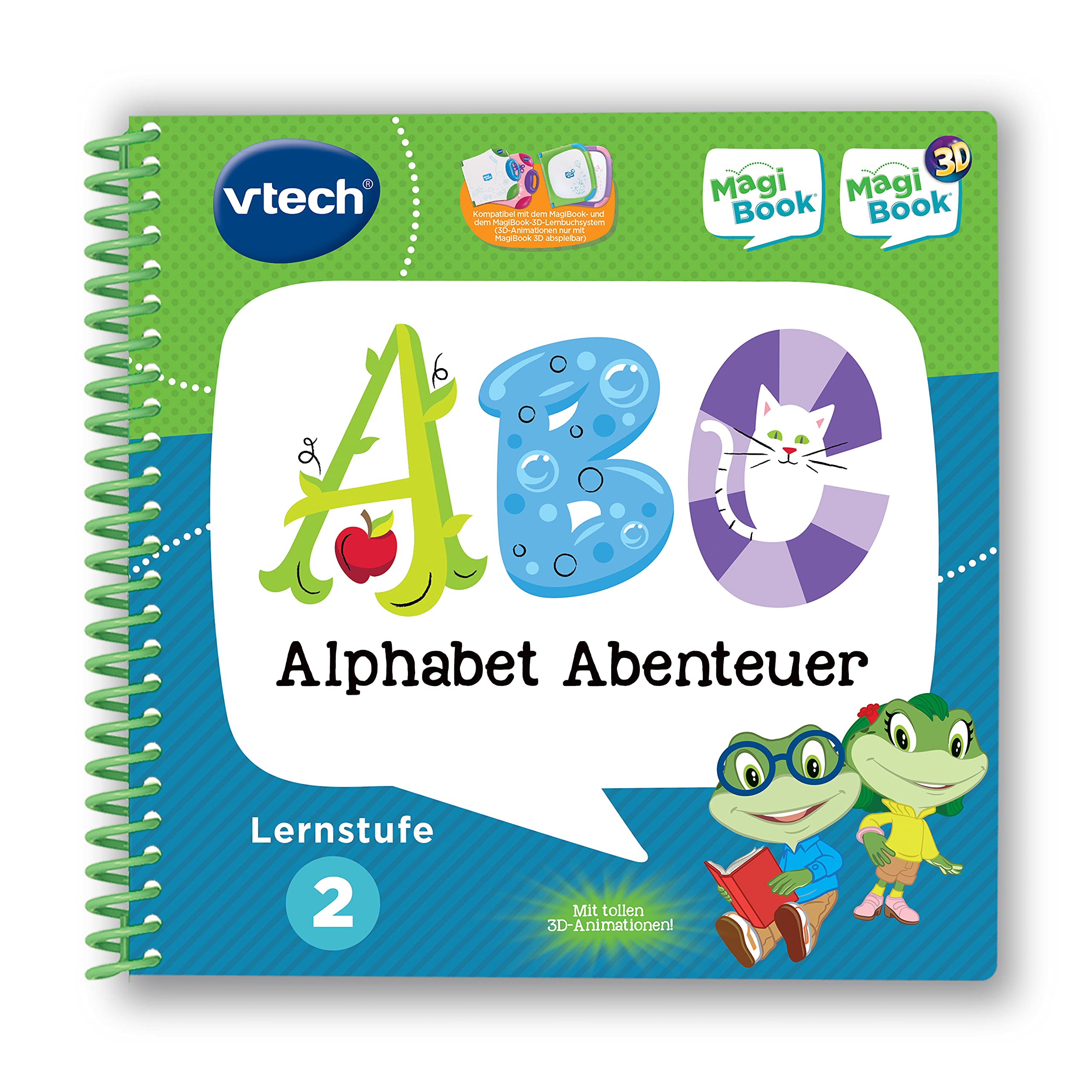 Vtech Magibook 80-480604 Learning Level 2 Alphabet Adventure