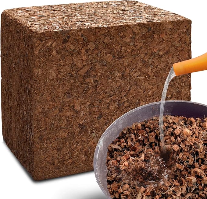 Coco Fiber Chips Organic Compost Coconut Coir Alternative to Bark
