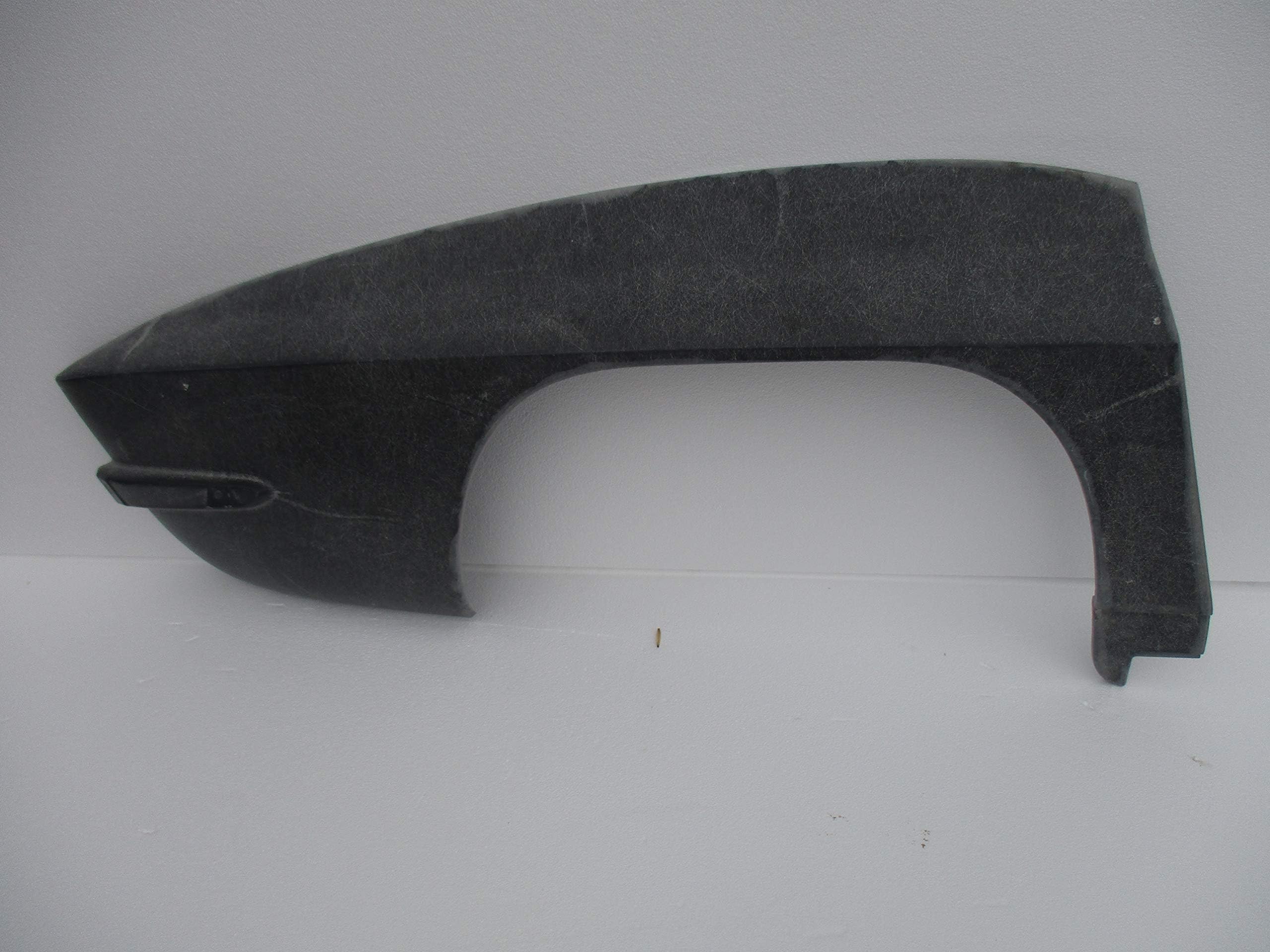 1966L-67 Corvette rear quarter panel, passengers side,correct black fiberglass