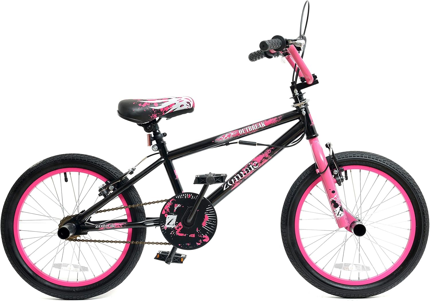 pink bmx wheels