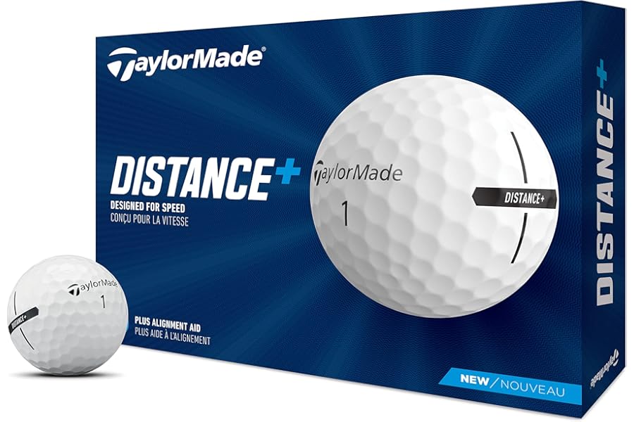 TaylorMade Golf Distance+ Golf Balls