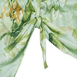 Molaxhome Valances for Windows 52x18 inch, Tie Up