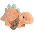Aurora® Eco-Friendly Eco Nation™ Steggy Stegosaurus Stuffed Animal - Environmental Consciousness - Recycled Materials - Orange 8 Inches