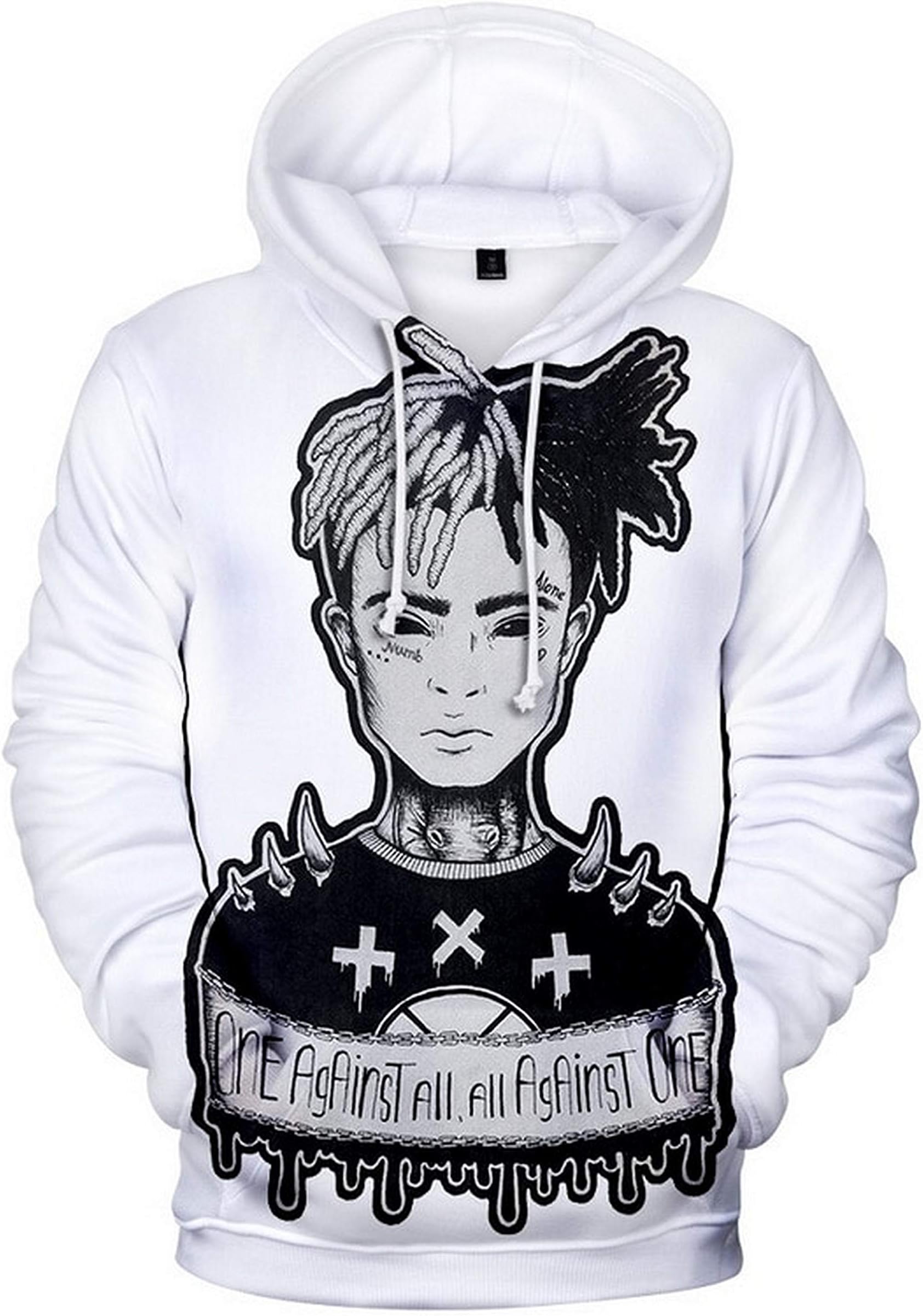 XXTentacion 3D Printed Hoodie Suicideboys Merch for Men Women Teen Unisex Comfortable Soft Fabric