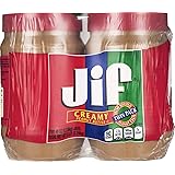 Jif Creamy Peanut Butter, 40-Ounce (Pack of 2)
