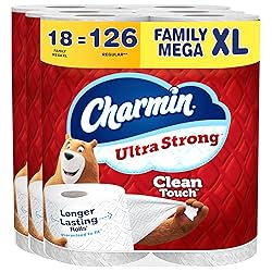 Charmin Toilet Paper Ultra Strong Clean Touch, 18