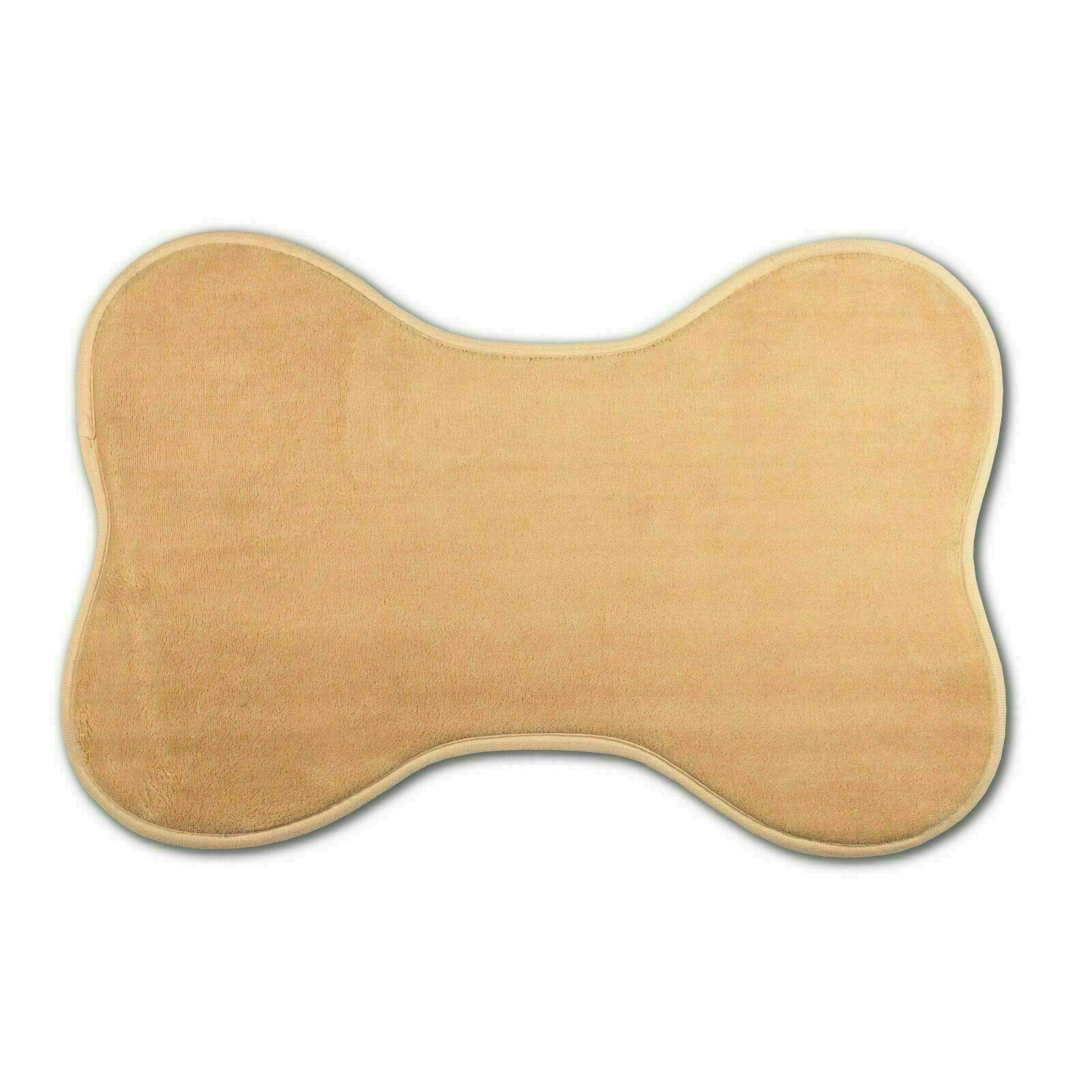 COMFY300 Bone Shaped Pet Mat (40 X 60, Cream)