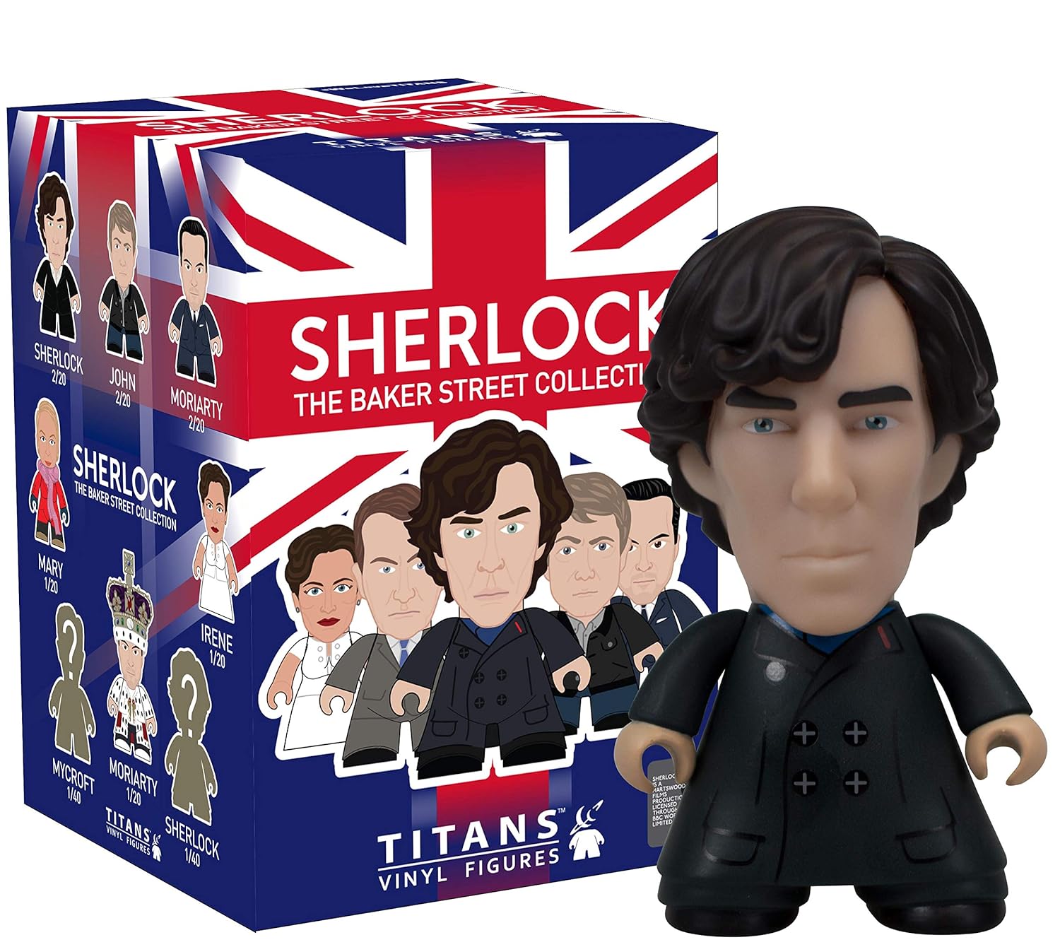 Titan's Vinyl Sherlock: Baker Street Collection Mystery Figure
