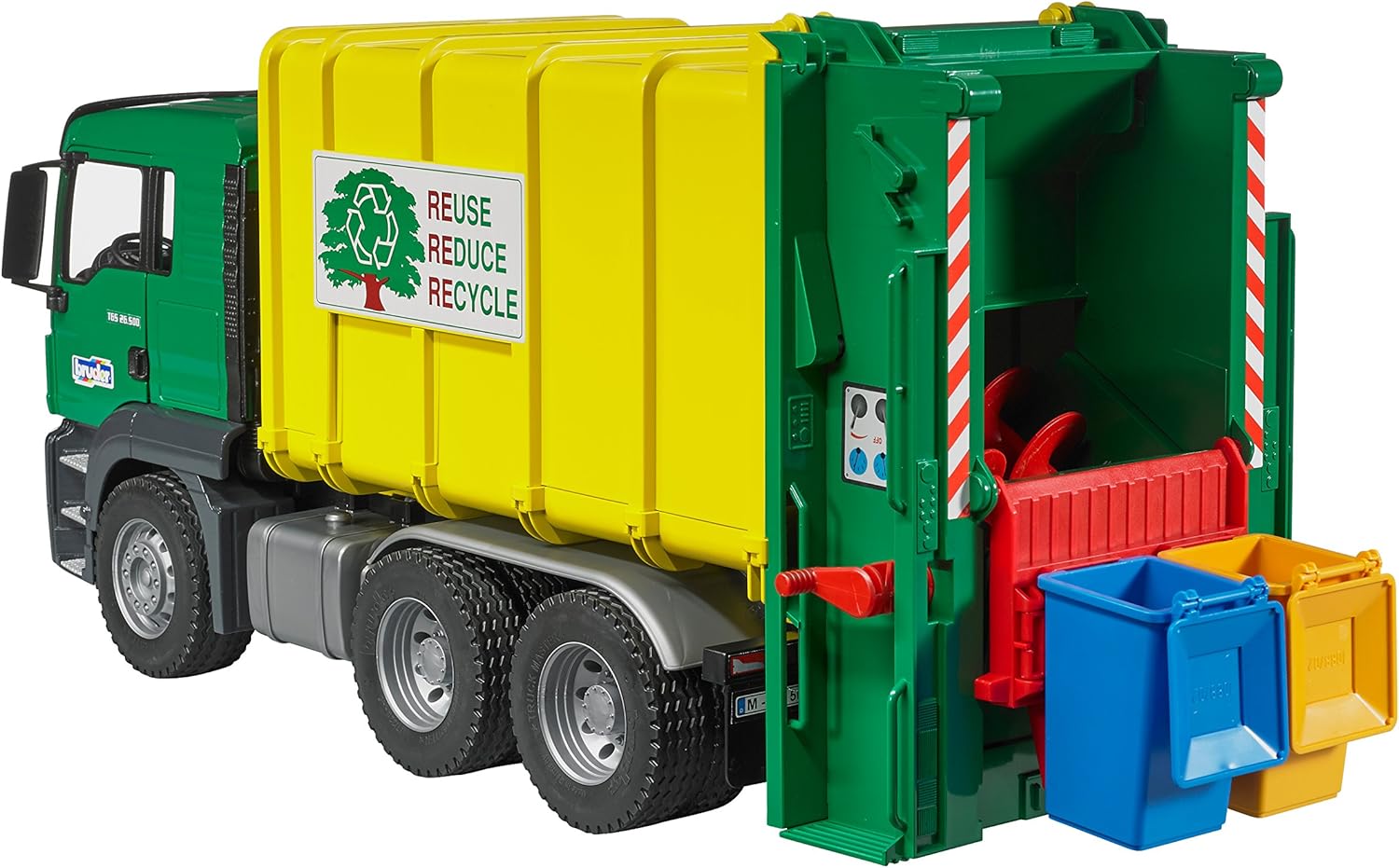 bruder recycling truck
