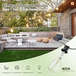 addlon 78(72+6) FT Solar String Lights