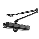 Dynasty Hardware Door Closer Adjustable Spring Size