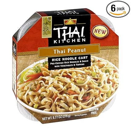 Amazon Com Thai Kitchen Gluten Free Thai Peanut Rice Noodle Cart