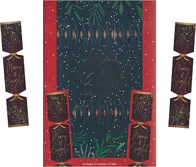 Festive Wonderland Make Fill Own Christmas Party Cracker Craft Kit Merry Bright