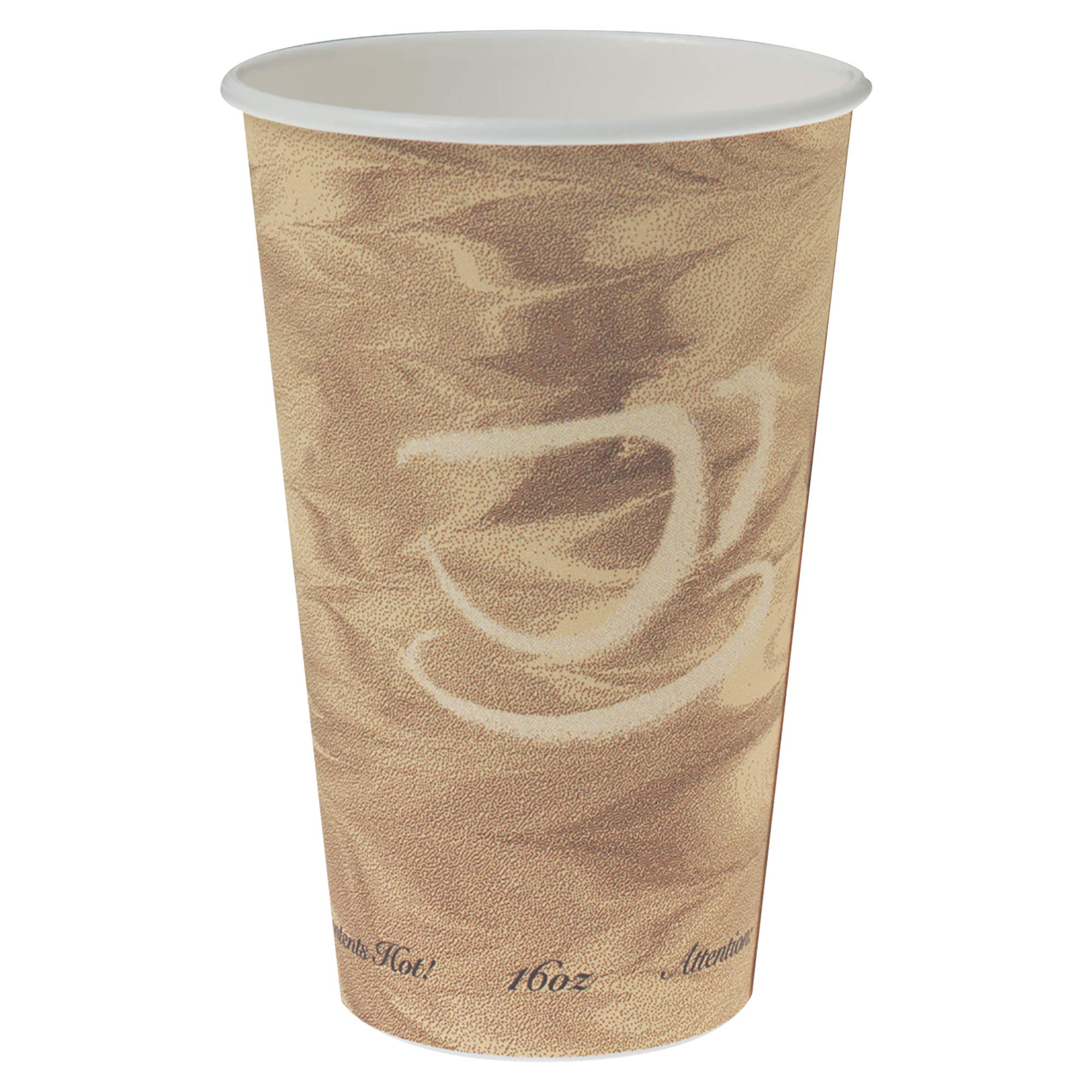 Solo Europe AR216-C Mystique Paper Hot Cup, 16 oz. Capacity (Pack of 1000)